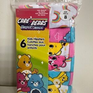 FREE ADD-ON - Care Bears‎ Kids Hipsters Underwear Size 8 - Pink, Blue, Yellow